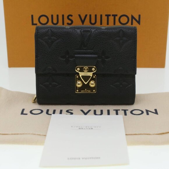 LOUIS VUITTON Empreinte Porte Feuille Metis Compact Wallet Noir M80880 LV 37826S - Picture 10 of 14